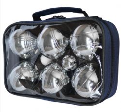 JCÉTÉ25 JEU DE PÉTANQUE - ARGENT (PAQUET DE 6) JCÉTÉ22
